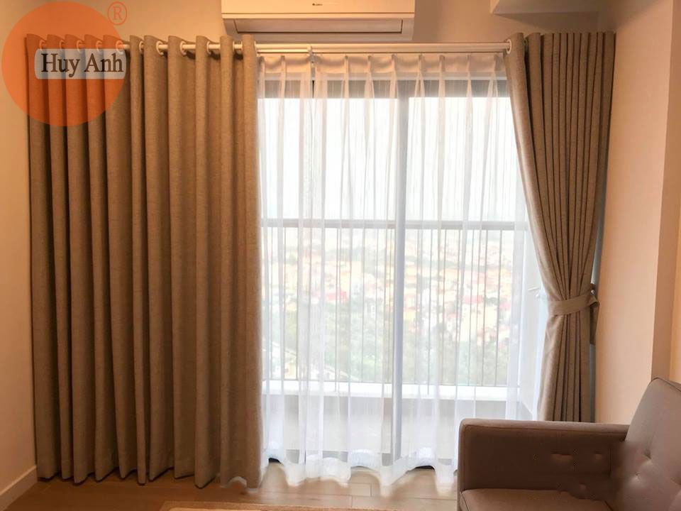 mẫu rèm phòng khách chung cư đẹp